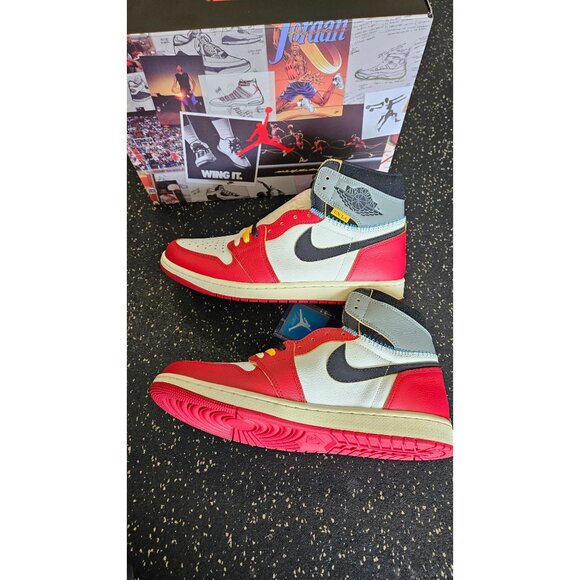 Air Jordan 1 Retro High OG SP Union LA Chicago Shadow Size 11.5 Men - Picture 8 of 10